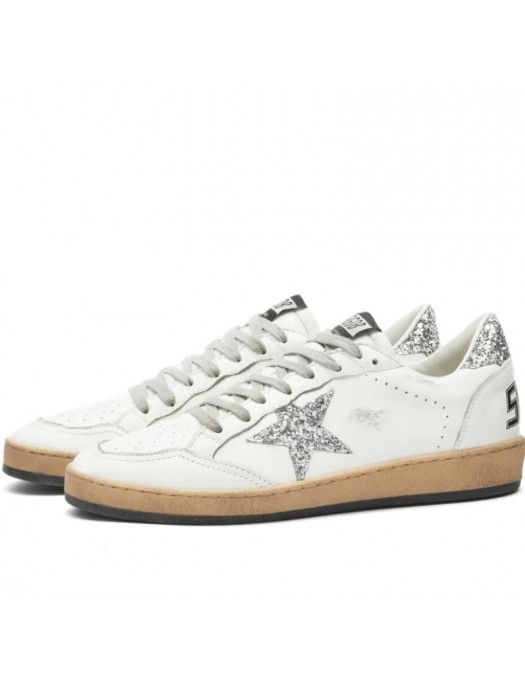 Sneakers GOLDEN GOOSE, Ball grey Star Leather, White - GWF00117F00377311325