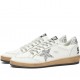 Sneakers GOLDEN GOOSE, Ball grey Star Leather, White - GWF00117F00377311325