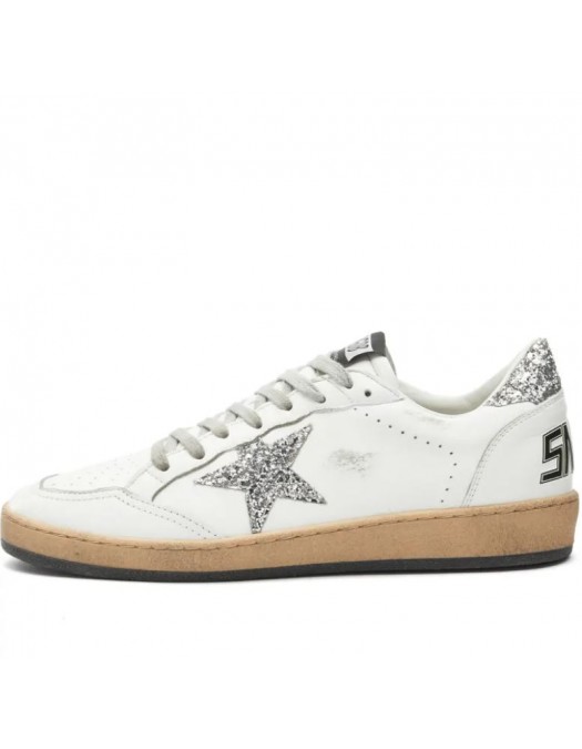 Sneakers GOLDEN GOOSE, Ball grey Star Leather, White - GWF00117F00377311325