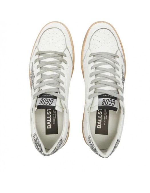 Sneakers GOLDEN GOOSE, Ball grey Star Leather, White - GWF00117F00377311325