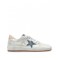 Sneakers Golden Goose, Ball Star, Distressed Leather, White
