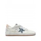 Sneakers Golden Goose, Ball Star, Distressed Leather, White - GWF00117F00611911918