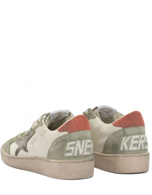 Sneakers GOLDEN GOOSE, Ballstar Sneakers, Multicolor Kaki - GWF00117F00869315980