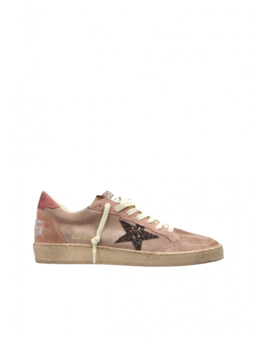 Sneakers GOLDEN GOOSE, Ball Star glitter-patch sneakers - GWF00117F00869425819