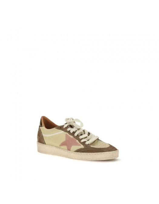 Sneakers GOLDEN GOOSE Calf Leather Bos Taurus, Multicolor - GWF00117F00870983402
