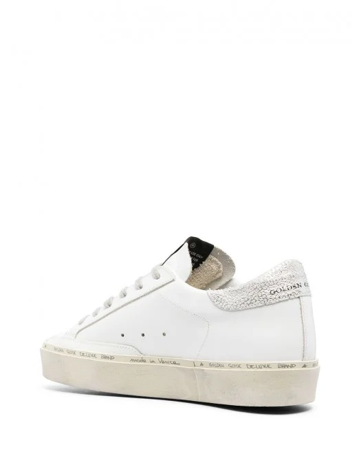 Sneakers Golden Goose, Hi Star, Silver Details, White - GWF00118F00032980185