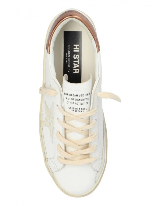 Sneakers Golden Goose, Hi Star Classic, White - GWF00118F006186119321