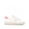 Sneakers Golden Goose, Hi Star, Electric Pink Details, White