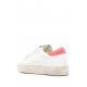 Sneakers Golden Goose, Hi Star, Electric Pink Details, White - GWF00118F00618911933