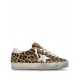 Sneakers Golden Goose, Hi Star, Animal Print Design, Brown - GWF00118F00683181372