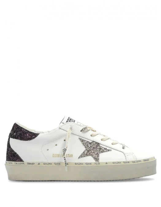 Sneakers Golden Goose, Super Star, Leather, Silver Tone, White - GWF00119F00620311934