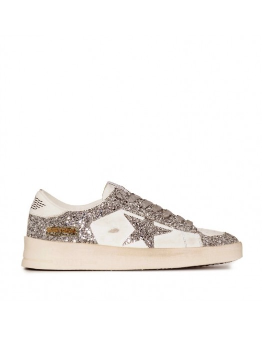 Sneakers GOLDEN GOOSE, star-patch lace-up sneakers - GWF00128F00218580185