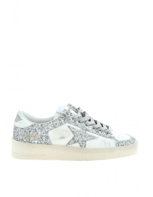 Sneakers GOLDEN GOOSE, star-patch lace-up sneakers - GWF00128F00218580185