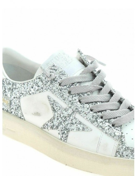 Sneakers GOLDEN GOOSE, star-patch lace-up sneakers - GWF00128F00218580185