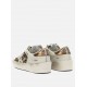 Sneakers GOLDEN GOOSE, Stardan sneakers in leather and leopard calf hair - GWF00333F00849181551