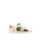 Sneakers GOLDEN GOOSE, Stardan sneakers in leather and leopard calf hair - GWF00333F00849181551