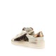 Sneakers GOLDEN GOOSE, Stardan sneakers in leather and leopard calf hair - GWF00333F00849181551