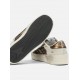 Sneakers GOLDEN GOOSE, Stardan sneakers in leather and leopard calf hair - GWF00333F00849181551