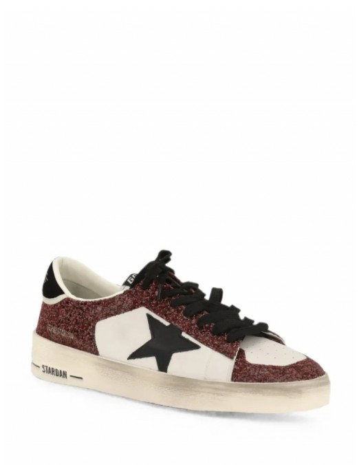 Sneakers GOLDEN GOOSE, Stardan Glitter, Visiniu - GWF00333F00876615994