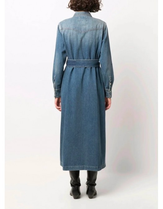Rochie GOLDEN GOOSE, Shirt dress in denim - GWP00714P00062450100