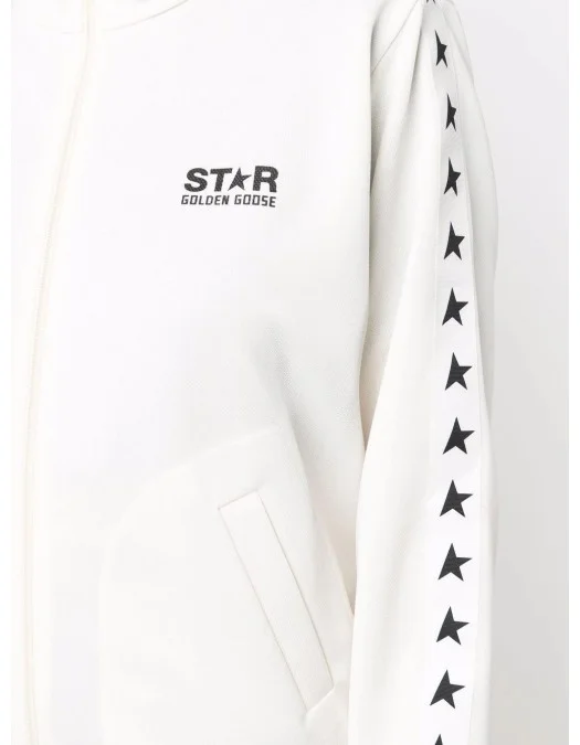Jacheta Golden Goose, Star Print, White - GWP00875P000520813478
