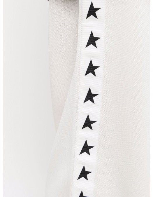 Pantaloni Golden Goose, Dorotea Star Track, White - GWP00877P000521813478