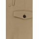 Pantaloni GOLDEN GOOSE, Beige wool wide-leg Flavia - GWP01203P00117015272