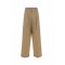 Pantaloni GOLDEN GOOSE, Beige wool wide-leg Flavia