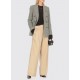 Pantaloni GOLDEN GOOSE, Beige wool wide-leg Flavia - GWP01203P00117015272