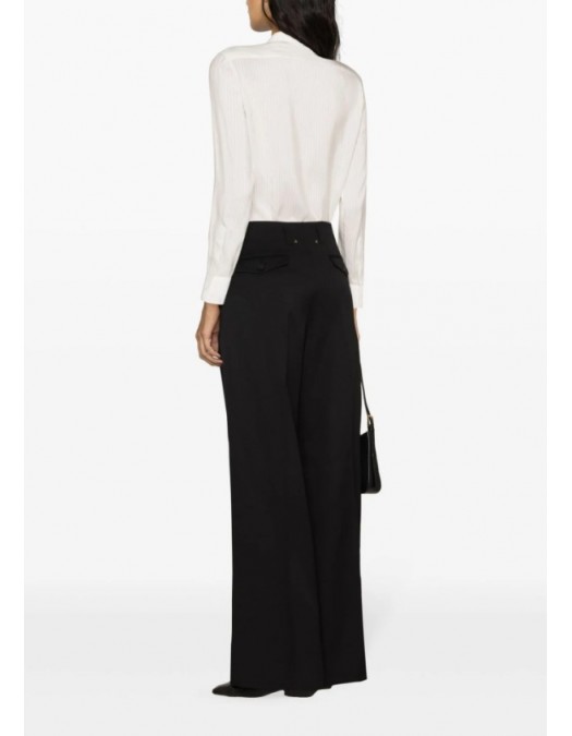 Pantaloni GOLDEN GOOSE, Wide Leg pants, Black - GWP01203P00154690100