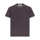 TRICOU GOLDEN GOOSE, Cristale atasate frontal, Gri, Regular Fit - GWP01220P00067060318