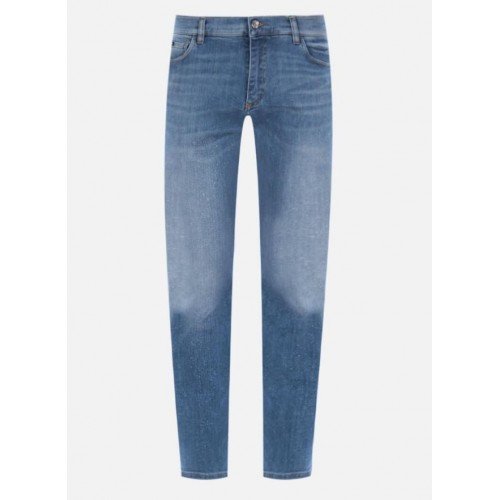 BLUGI DOLCE & GABBANA, Logo Brand, Slim Fit