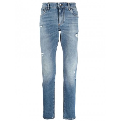 Blugi DOLCE & GABBANA, Slim Fit, Light Blue Blugi DOLCE & GABBANA, Slim Fit, Light Blue