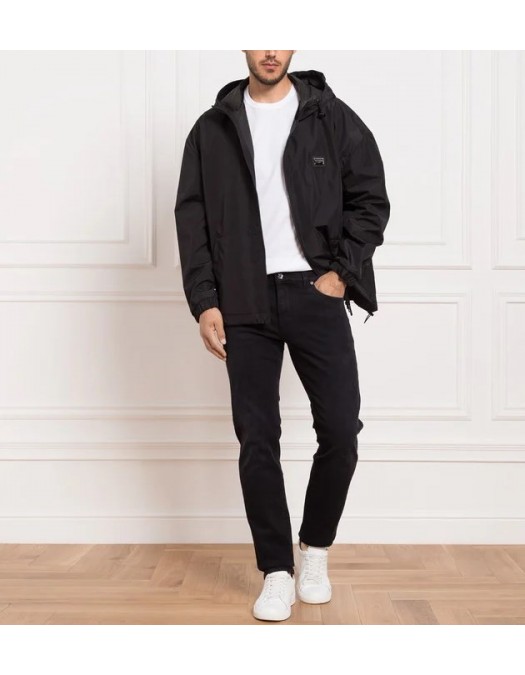Jeans DOLCE & GABBANA, Logo Insert, Classic Design, Simple, Black - GY07CDG8JT5S9001 Jeans DOLCE & GABBANA, Logo Insert, Classic Design, Simple, Black - GY07CDG8JT5S9001