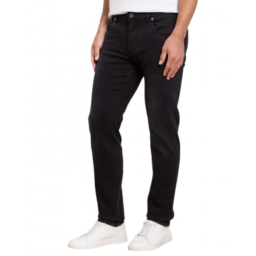 Jeans DOLCE & GABBANA, Logo Insert, Classic Design, Simple, Black Jeans DOLCE & GABBANA, Logo Insert, Classic Design, Simple, Black