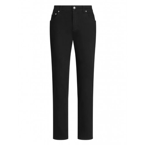 Jeans DOLCE & GABBANA, Classic Cotton Denim, Men, Dark Wash Jeans DOLCE & GABBANA, Classic Cotton Denim, Men, Dark Wash