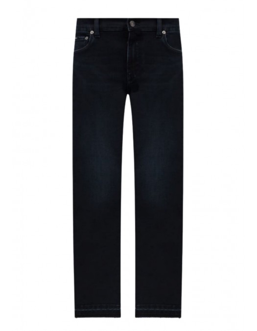 Jeans DOLCE & GABBANA, Logo Plaque, Bleumarin - GY07CDG8NI6S9001
