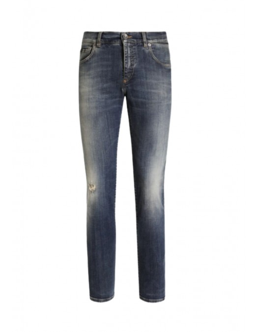 Jeans DOLCE GABBANA, Faded-effect denim jeans - GY07CDG8OJ9S9001