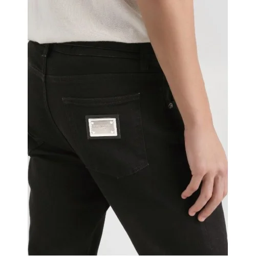 JEANS DOLCE & GABBANA, Denim trousers, Slim Fit