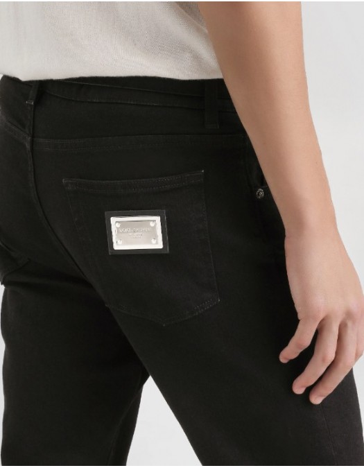 JEANS DOLCE & GABBANA, Denim trousers, Slim Fit - GY07CDG8OM5S9001