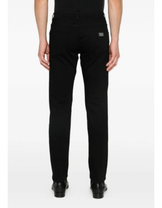 Jeans DOLCE & GABBANA,  Slim Fit Jeans, Black