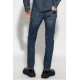Jeans DOLCE & GABBANA,Dolce & Gabbana NAVY BLUE Jeans with logo - GY07CDG8OW9S9001