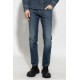 Jeans DOLCE & GABBANA,Dolce & Gabbana NAVY BLUE Jeans with logo - GY07CDG8OW9S9001