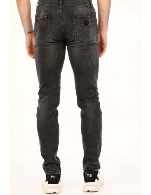 BLUGI DOLCE & GABBANA, Essential jeans Gri - GY07LDG8CO7S9001