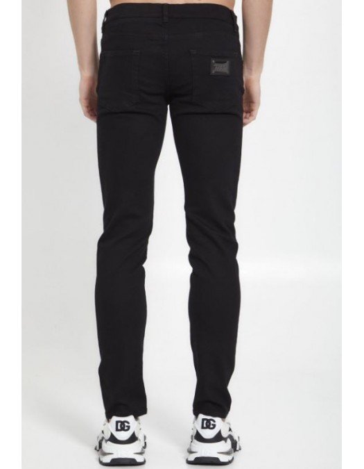 Jeans DOLCE & GABBANA, Skinny, Logo Brand - GY07LDG8HD1S9001