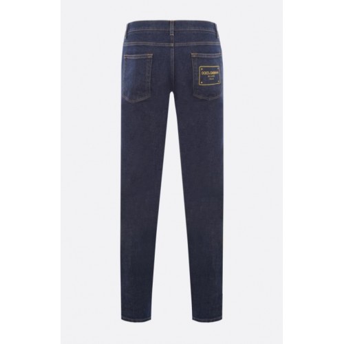 BLUGI DOLCE & GABBANA, Skinny, Yellow Logo BLUGI DOLCE & GABBANA, Skinny, Yellow Logo