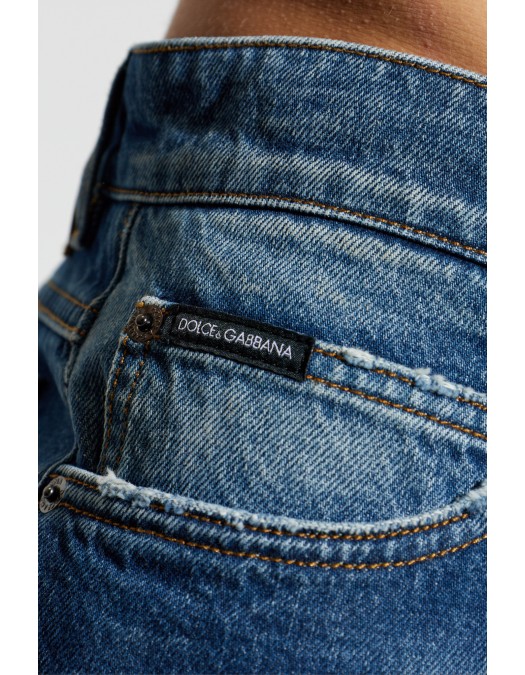 Jeans DOLCE&GABBANA, BLUE 'Regular' jeans - GYJCCDG8NZ5S9001