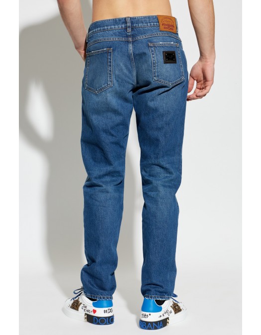 Jeans DOLCE&GABBANA, BLUE 'Regular' jeans - GYJCCDG8NZ5S9001