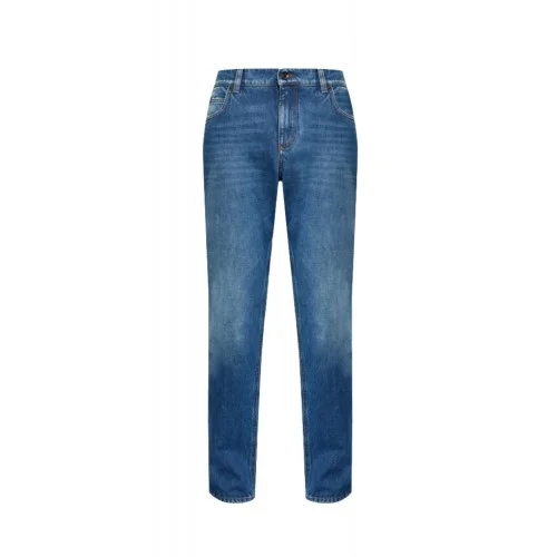 Jeans DOLCE&GABBANA, BLUE 'Regular' jeans