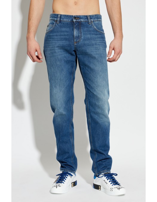 Jeans DOLCE&GABBANA, BLUE 'Regular' jeans - GYJCCDG8NZ5S9001